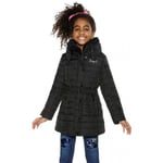 Manteau enfant Desigual  Veste Manteau Fille Hume Noir et Motif 18WGEW36