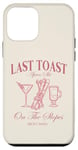 iPhone 12 mini Last Toast On The Slopes Bachelor Skiing Bridal Best Man Case