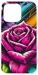 iPhone 15 Pro Max Floral Rose Botanical Art, Vibrant Street Style, Love Roses Case