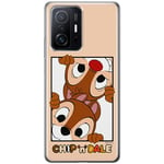 ERT GROUP mobile phone case for Xiaomi 11T 5G / 11T PRO 5G original and officially Licensed Disney pattern Chip & Dale 005 optimally adapted to the shape of the mobile phone, case made of TPU