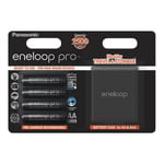 Panasonic eneloop pro BK-3HCDEC4BE batteri - 4 x AA-typ - NiMH