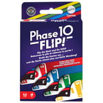 Mattel Games Phase 10 Flip Card Game, Family Card Game with Double-sided Cards, Includes Special Color-Based Phases for 2-6 Players, HYN12