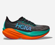 HOKA Mach X 2 Chaussures pour Femme en Black/Electric Aqua Taille 43 1/3 | Route