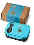 N'ice Box Kids, Lunch Box With Cooling Pack - Turquoise Blue Carl Oscar