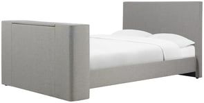 Birlea Plaza Kingsize TV Bed Frame - Grey