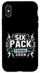 Coque pour iPhone X/XS Six Pack Coming Soon -_-