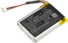 Batteri til FT083040P for Turtle, 3.7V, 1000 mAh