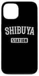 Coque pour iPhone 13 Shibuya Gare de Tokyo Souvenir du Japon