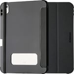 Otterbox Coque React Folio pour iPad 10,9' (10e gen 2022), Antichoc, Anti-Chute, étui Folio de Protection Fin, testé Selon Les Normes Militaires, Noir