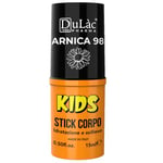 Dulàc - Arnica Bébé Stick pur le Soulagement du Corps 15 ml, 99% Naturel, pour Enfants à Partir de 6 Mois, Arnica Gel enrichi à l'Aloe Vera, Testé au Nickel, Format de Poche