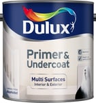 Dulux Primer & Undercoat Paint Multi Surface Interior Exterior Quick Dry 2.5L