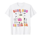 Code Boo In The Er Nurse Halloween Boo T-Shirt