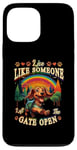 iPhone 13 Pro Max Live Like Someone Left Gate Open Dachshund Dog Pet Owner Case