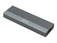 Digitus A-90112 - Förvaringslåda - 10 Gbps, Extern, Aluminium, Verktygslös - M.2 - M.2 Nvme Card - Usb-C 3.1 (Gen 2) - Pantone 430C