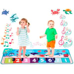 NK- Piano Tapis Musical Bébé avec 8 Sons de la Mer LED, NK-DO33003