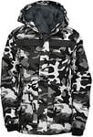 ARCTIX Performance Tundra Jacket with Added Visibility Veste Homme, A6 Camouflage Noir, S