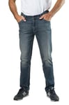 JP 1880 Hommes Grandes Tailles L-8XL Jean Straight Fit à Taille Traveller - Jusqu'au 72/37 Pierre Bleue 26 718213902-26