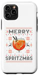 Coque pour iPhone 11 Pro Merry Spritzmas X HO HOLY APEROLY XMAS CLUB Noël