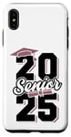 Coque pour iPhone XS Max Classe de 2025 Senior Graduation Design High School Senior