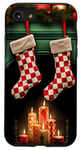 iPhone SE (2020) / 7 / 8 Christmas Stockings Hung by the Fireplace Case