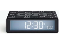 Lampa Stołowa Lexon Lexon Flip+ X Jmb Radio-Controlled Alarm Clock Black/Crown Black Lr150bsq-An