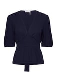 Top Tops Blouses Short-sleeved Navy See By Chloé