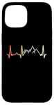 Coque pour iPhone 15 Camping-car de camping rétro Pulse Adventure Mountain