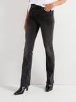 Levi's 501 90'S Straight Leg Jeans - Black, Black, Size 26, Inside Leg 32, Women