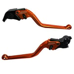 ACCOSSATO Paire de leviers orange pour Husqvarna FS 450 de 2017 à 2020 (CC 450)