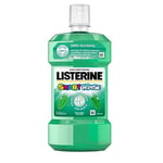 Listerine Smart Rinse Mild Mint Mouthwash (500ml), Kids Mouthwash to Reduce Cavities, Bad Bacteria, and Cleaning Teeth, Gums, and Tongue, Sugar-and Alcohol-Free Mouthwash Formula