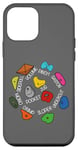 Coque pour iPhone 12 mini Bloc, escalade intérieure, différents types de prises d'escalade