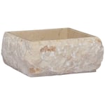 Doc&et² - Lavabo Crème 30x30x13 cm Marbre - The Living Store - Crème