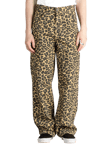 Stan Ray Big Job Painter Cotton Trousers, Leopard Camo