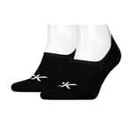 Calvin Klein Strømper 2P Men High Cut Footie Socks Svart Str 43/46 Herre