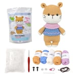 KNITTY CRITTERS - Hello Buddies Crochet Kit - Philippa The Hamster