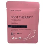 BeautyPro Foot Therapy Revitalising Foot Sock (Pair) 17ml - New - Free P&P