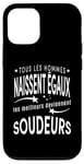 Coque pour iPhone 12/12 Pro Meilleur Soudeur du Monde Idée-Cadeau Drôle Soudeur Humour