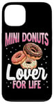 Coque pour iPhone 13 Mini Donut Lover for Life Mini Donuts