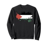 National Flag of Palestine souvenir gift for men women Sweatshirt