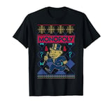 Monopoly Christmas Vintage Board Game Ugly Sweater T-Shirt