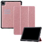 JIan Ying 3-fold Case for iPad Pro 11 (2021)(11-inch, 3rd generation) 11.0" Slim Lightweight Protector Cover Pink