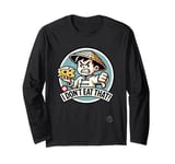 Cartoon boy with cheese, thumbs down: I'm not eating that! Long Sleeve T-Shirt