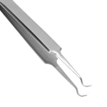 Pimple Popper Tool Blackhead Tweezers Curved Stainless Steel Pimple Needle GFL