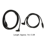 Optical Sound Cable Right Angle 360 Degree Rotatable Digital Fiber Optic C Set