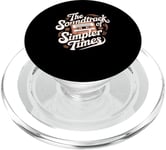 The Soundtrack Of Simpler Times Cassette Tape Enthusiast PopSockets PopGrip for MagSafe