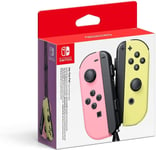 Paire de Joycon Gauche Rose et Droit Jaune OFFICIEL NINTENDO SWITCH