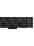 Lenovo - notebook replacement keyboard - with Trackpoint - Spanish - Bærbar tastatur - til udskiftning - Spansk - Sort