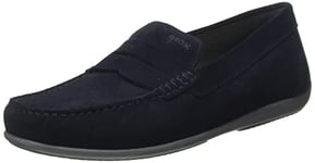 Geox Homme U Ascanio A Mocassins, Navy, 46 EU