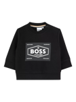 HUGO BOSS Baby Brushed Cotton Fleece Blend Sweatshirt