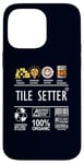 iPhone 14 Pro Max Tile Setter Job Profession Definition Skills Coffee Whiskey Case